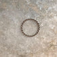 Twist Rope Minimal Stack Band 925 Sterling Silver Ring