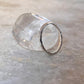 Random Hammered Sleek Stack Band 925 Sterling Silver Ring