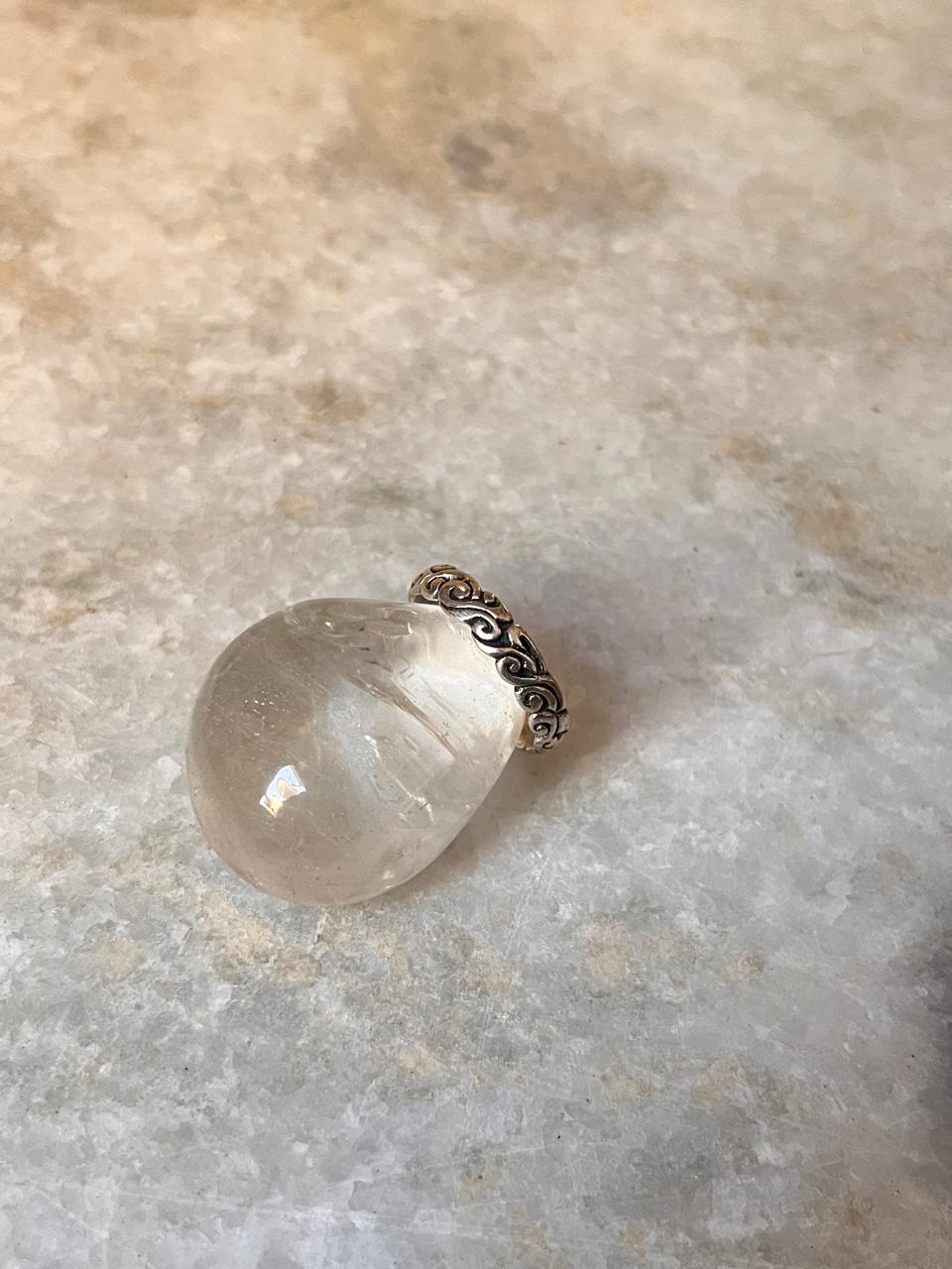 Medium Vintage Motif Band 925 Sterling Silver Ring