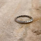 Tribal Edge Stackable Band 925 Sterling Silver Ring