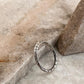 Tribal Edge Stackable Band 925 Sterling Silver Ring
