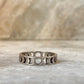 Moon Phases 925 Sterling Silver Band Ring