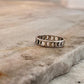 Moon Phases 925 Sterling Silver Band Ring