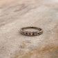 Tribal Engraved Side 1 925 Sterling Silver Ring - Tarakaya Silver