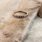Tribal Engraved Side 1 925 Sterling Silver Ring - Tarakaya Silver