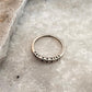 Tribal Engraved Side 1 925 Sterling Silver Ring - Tarakaya Silver