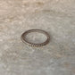 Classic Rope Band Stackable 925 Sterling Silver Ring