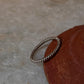 Classic Rope Band Stackable 925 Sterling Silver Ring