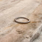 Classic Rope Band Stackable 925 Sterling Silver Ring