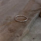 Minimal Plain Round Stack Band 925 Sterling Silver Ring
