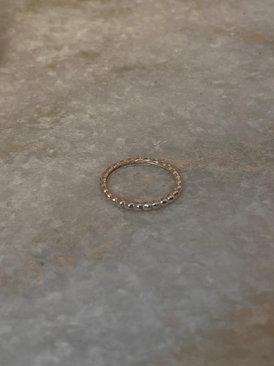 Big Dot Stackable Band 925 Sterling Silver Ring