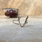 Antler 2 925 Sterling Silver Ring