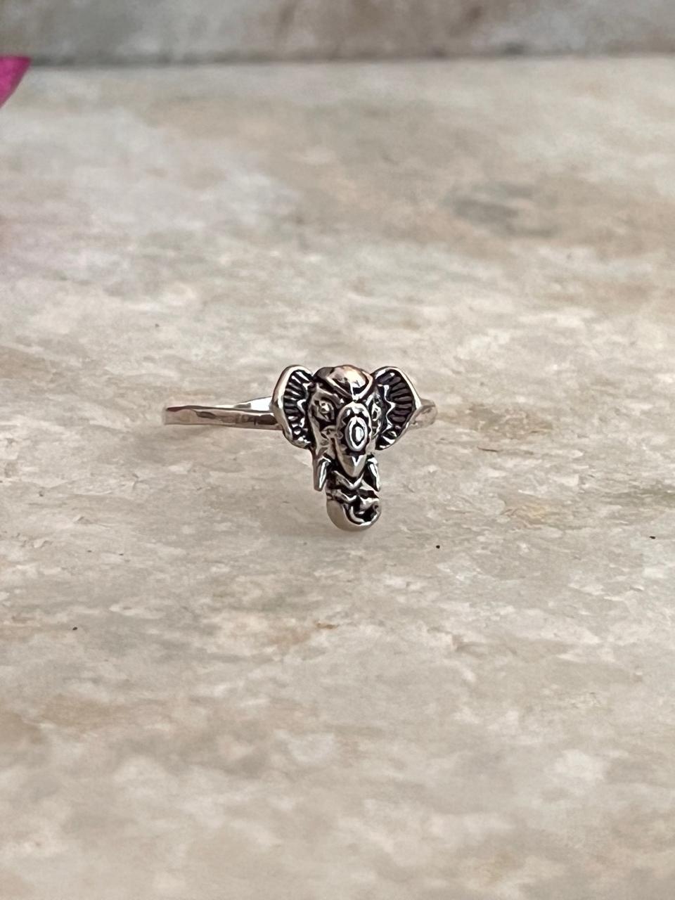 Boho Hathi 925 Sterling Silver Ring