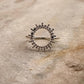 Rawa Sun Mandala 925 Sterling Silver Ring