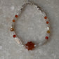 Radiant Energy-Sunstone Sun Handcrafted Natural 925 Sterling Silver Bracelet