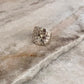 Hammered Chunky 925 Sterling Silver Ring