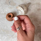 Starfish Adjustable 925 Sterling Silver Ring