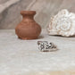 Flower / Floral Leaf 925 Sterling Silver Ring - Tarakaya Silver