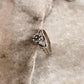 Flower / Floral Leaf 925 Sterling Silver Ring - Tarakaya Silver