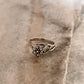 Flower / Floral Leaf 925 Sterling Silver Ring - Tarakaya Silver