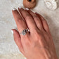 Flower / Floral Leaf 925 Sterling Silver Ring - Tarakaya Silver