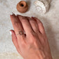 Minimal Sun/ Sunshine 925 Sterling Silver Ring