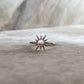 Minimal Sun/ Sunshine 925 Sterling Silver Ring
