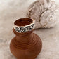 Chunky Braided 925 Sterling Silver Ring - Tarakaya Silver