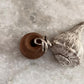Minimalist chunky knot silver ring handcrafted design
