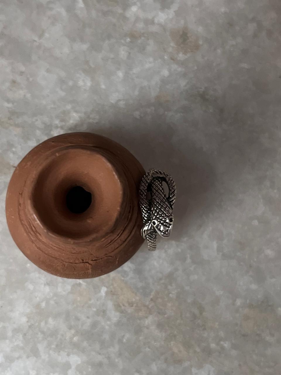 Eternal Snake/ Serpent Knot 925 Sterling Silver Ring