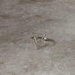 Double Triangle 925 Sterling Silver Ring