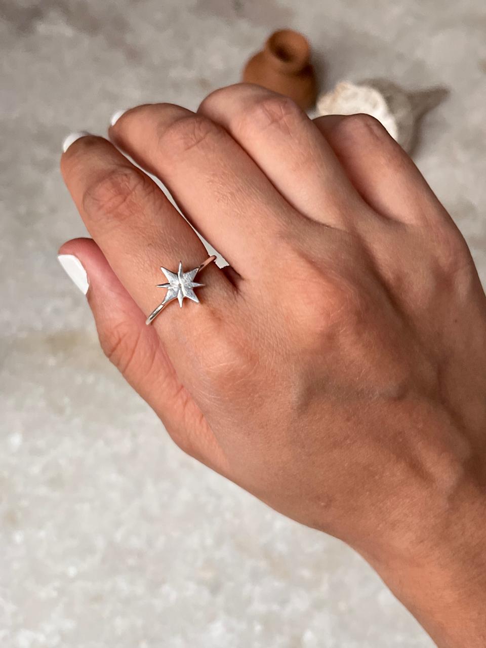 North Star 925 Sterling Silver Ring