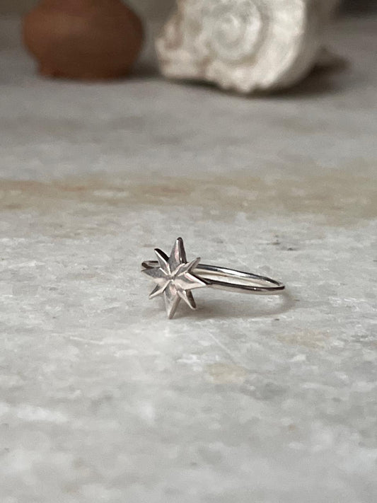 North Star 925 Sterling Silver Ring