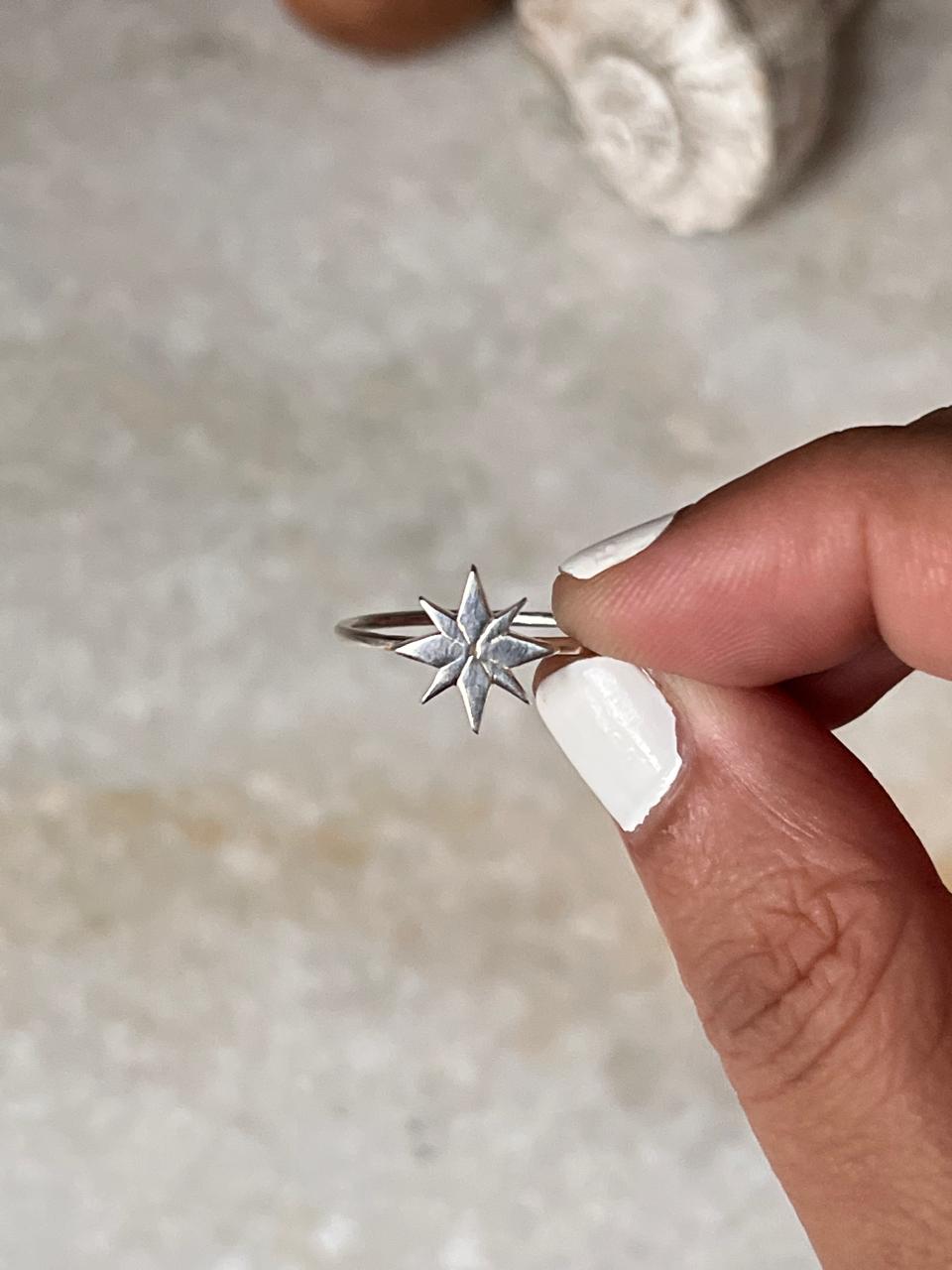 North Star 925 Sterling Silver Ring