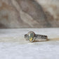 Natural Ethiopian Opal Patterned Band 925 Sterling Silver Ring