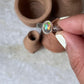 Natural Ethiopian Opal Patterned Band 925 Sterling Silver Ring