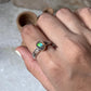 Natural Ethiopian Opal Patterned Band 925 Sterling Silver Ring
