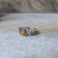 Natural Ethiopian Opal Princess Band 925 Sterling Silver Ring
