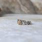 Natural Ethiopian Opal Princess Band 925 Sterling Silver Ring