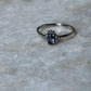 Iolite Victorian Style 925 Sterling Silver Ring