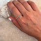 Full Dot Band Labradorite 925 Sterling Silver Ring