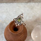 Peridot Boho 925 Sterling Silver Ring