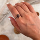 Garnet Marquise Double Stone 925 Sterling Silver Ring