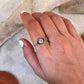 Evil Eye 🧿 Boho Blue Topaz 925 Sterling Silver Ring