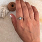 Evil Eye 🧿 Boho Blue Topaz 925 Sterling Silver Ring