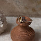 Citrine Divine Lotus 925 Sterling Silver Ring