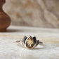 Citrine Divine Lotus 925 Sterling Silver Ring