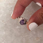 Amethyst Divine Lotus 925 Sterling Silver Ring