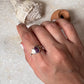 Amethyst Divine Lotus 925 Sterling Silver Ring