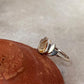 Citrine Divine Lotus 925 Sterling Silver Ring